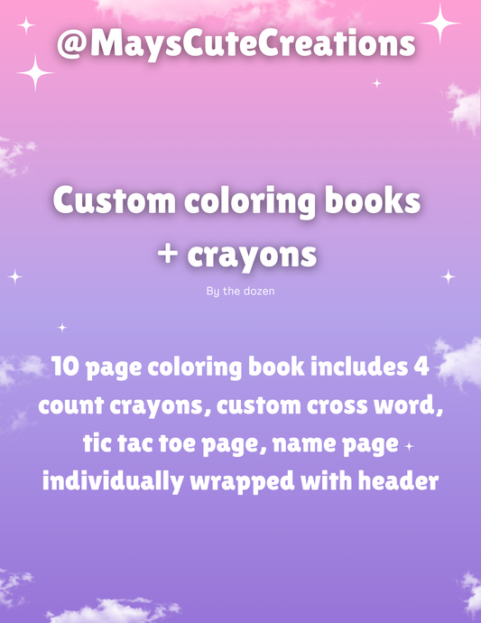 Custom Coloring Books