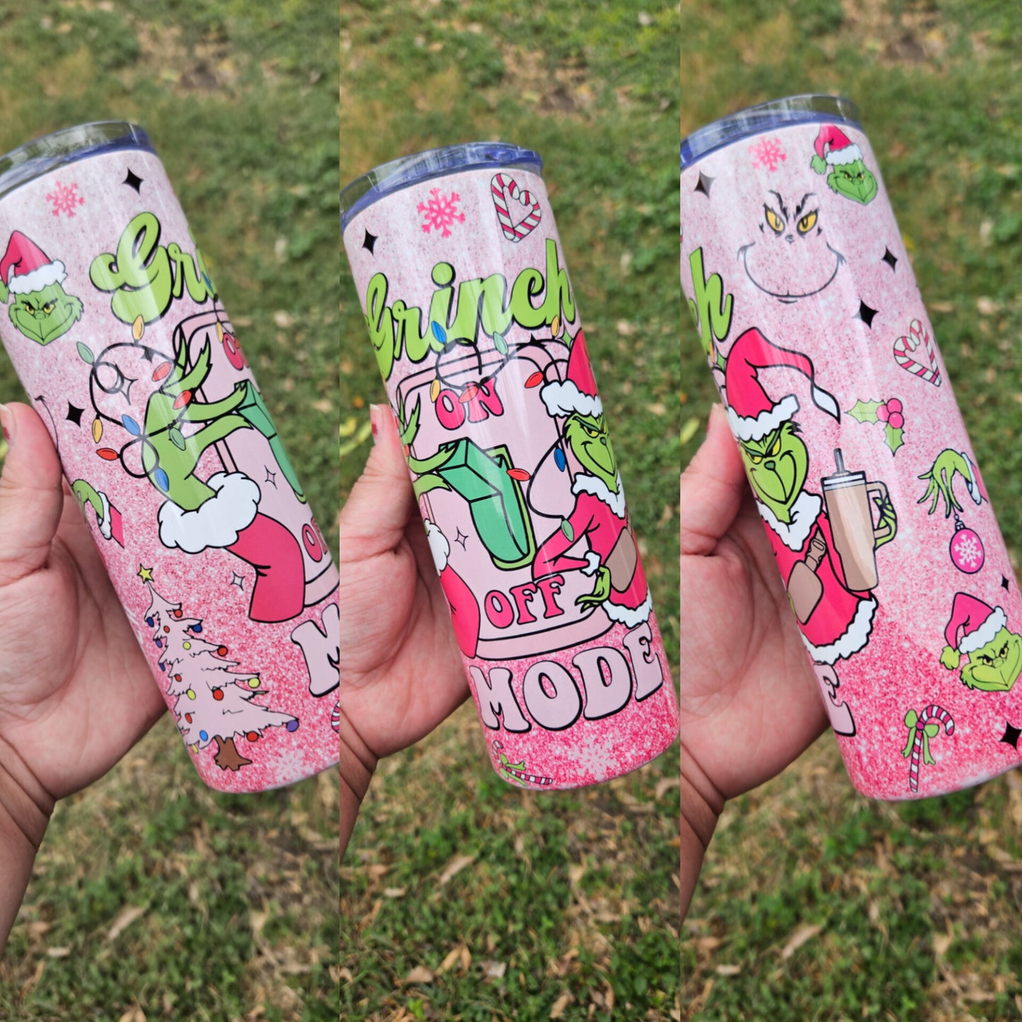 Grinch Mode Tumbler
