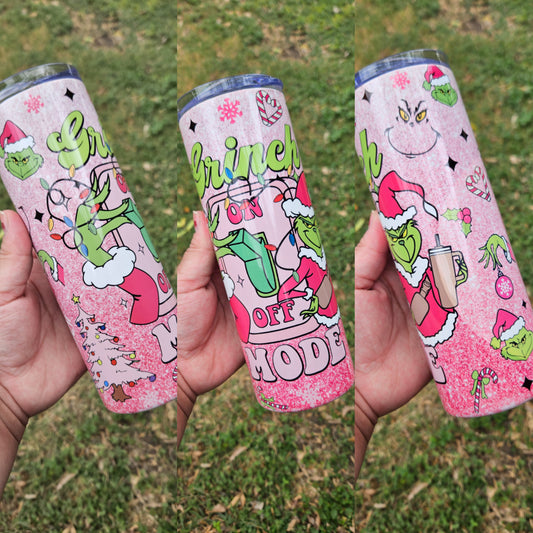Grinch Mode Tumbler